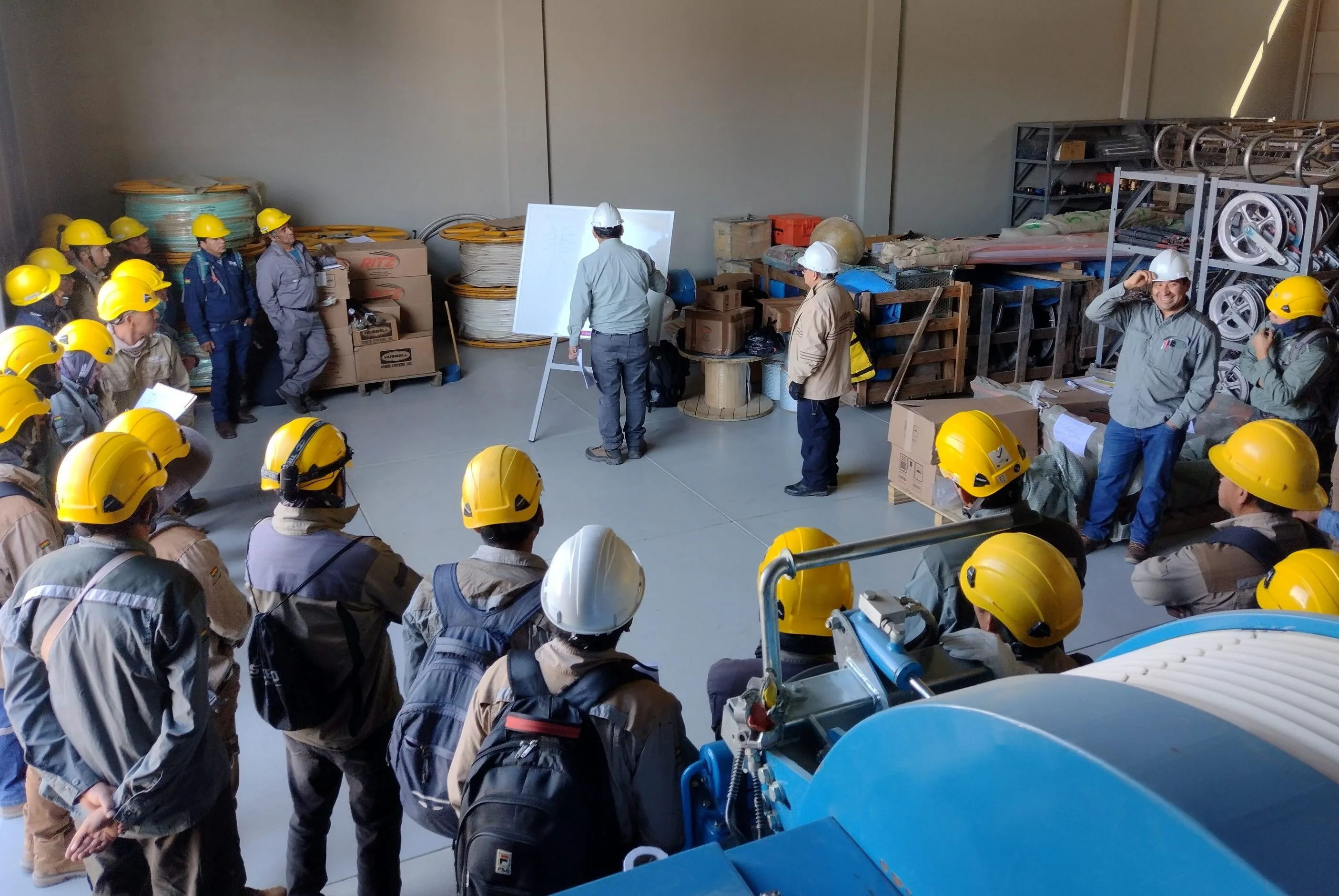 Treinamentos em Linha Viva