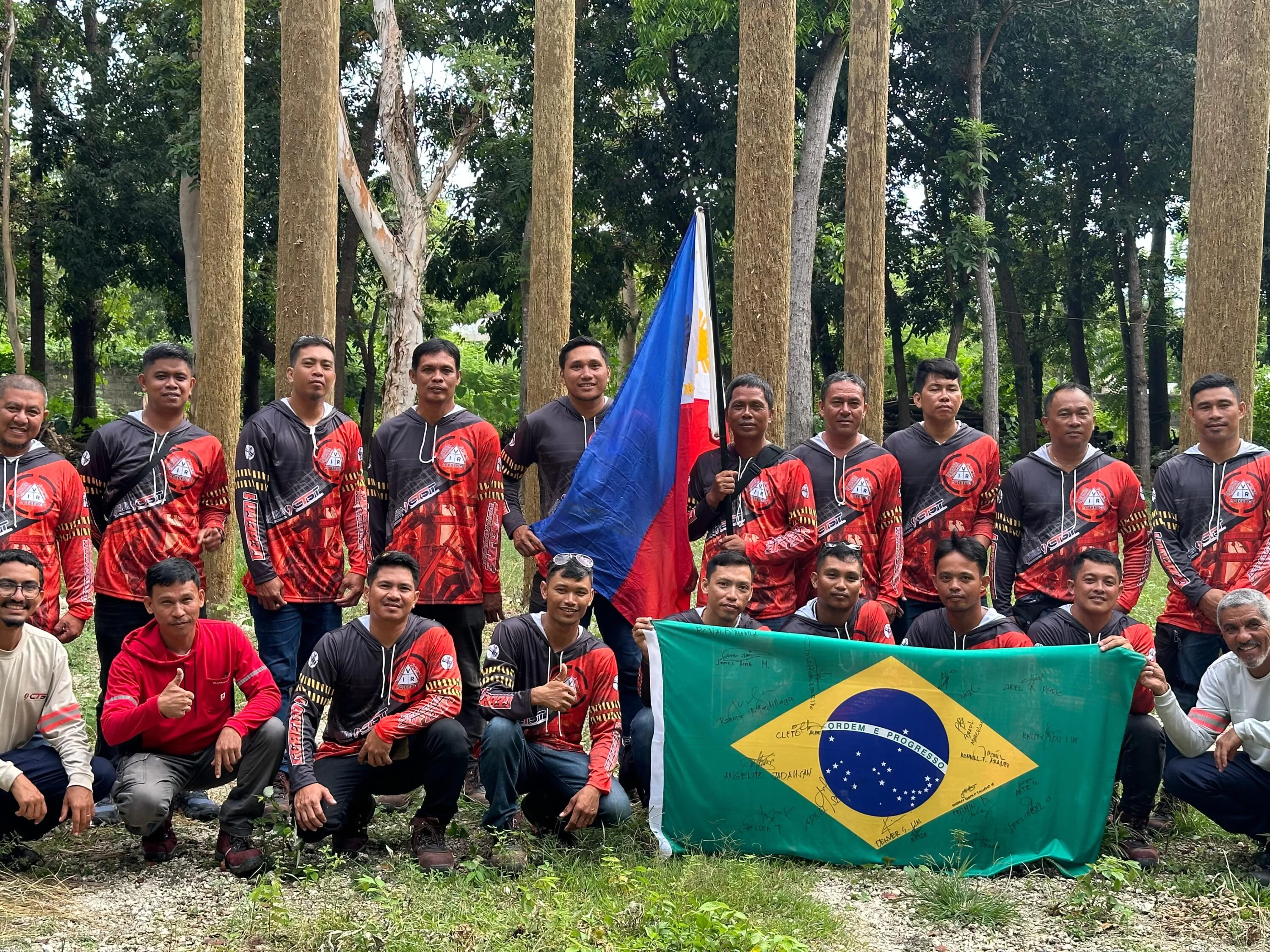 Entrenamiento internacional en Línea Viva Filipinas CTST